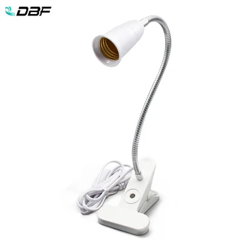 [DBF]AC 85-265V SUA/UE Plug soclu E27 33cm 43cm 53cm Flexibil Clip Comutator Lampa LED Soclu Suport Cablu de Alimentare