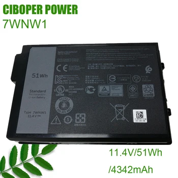 CP Autentic Noua Baterie Laptop 7WNW1 11.4 V/4342mAh/51Wh Pentru Latitudine 7424 ACCIDENTAT 5424 5420 P85G001 P86G001 0DMF8C DMF8C P85G