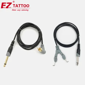 Gri 6FT EZ Iwork Premium Jack Mono RCA Conexiune Tatuaj Clip cablu Cablu de Ușor pentru Masina de Tatuaj & Alimentare