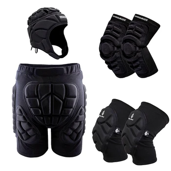 Sport în aer liber de Schi de Protecție Hip Căptușit pantaloni Scurți de Protecție, genunchiere Schi, Patinaj, Snowboarding Protecție la Impact XS-3XL