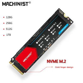 Mașinist M. 2 SSD Nvme PCIe de 128GB, 256GB 512GB 1TB hard Disk Solid state Disk 2280 Interne de Hard Disk hdd Pentru Laptop Desktop