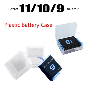 Baterie cutie de Plastic de Protecție Cutie de Depozitare pentru GoPro Hero 11 10 9 Negru rezistent la Umiditate Protector de Acoperire Camere de Acțiune Accesoriu