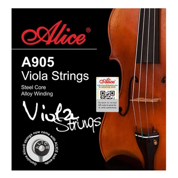 Alice A905 Viola Set de Siruri de caractere Ni-Fe Lichidare Miez de Oțel 1-4-lea Set Complet