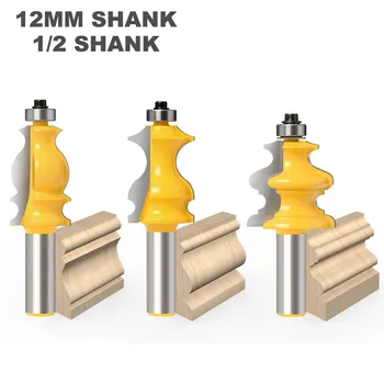 1 buc 12mm 1/2inch Shank Milling Cutter Special de Turnare prin Balustrada din Lemn Router Cam prelucrare a Lemnului, freze pentru Lemn Instrument de Mașină