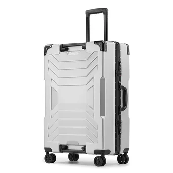 Personalizate de Bagaje Rulare universal roată de cărucior de călătorie valiza bagaje 20/24/26/29 inch caseta de selectare de îmbarcare caz
