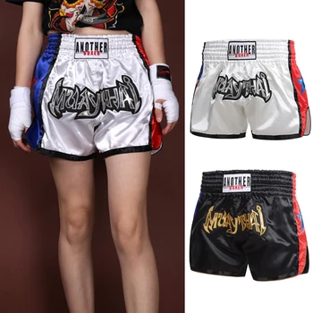 Boxul Boxer Pantaloni Unisex de Box Muay Thai Shorts Respirabil MMA, Kickboxing Lupta de Fitness, pantaloni Scurți, Trunchiuri de Îmbrăcăminte
