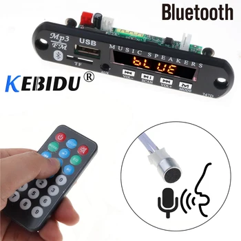 Kebidu 5 12V Bluetooth MP3 Player Decodor Bord Bluetooth Handfree MP3 WMA Decoder Placa Audio Muzica Modulul USB TF Radio Pentru Mașină