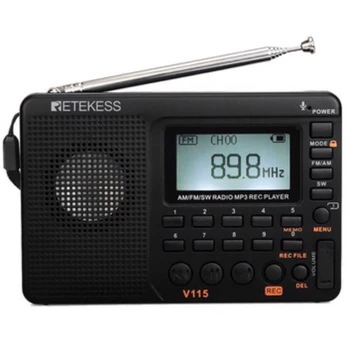 HYRAX Radio Portabil FM SUNT Echipamente în Vârstă Player USB Bluetooth Reîncărcabil introducerea Cardului de Radio a Difuzat Înregistrarea Player