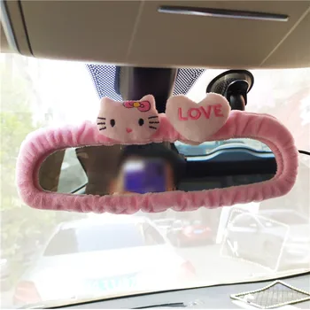 Pisica adorabil auto oglinda retrovizoare acoperi creative drăguț coreeană caracter oglindă desene animate inversarea decor feminin