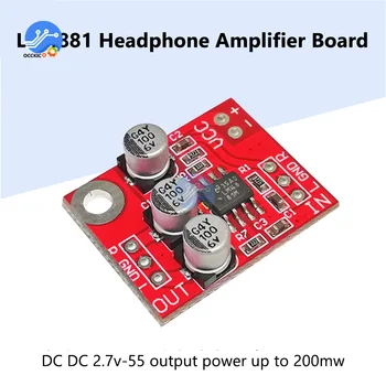 LM4881 Căști Headset Amplifier Consiliul de Mini Preamplificator Audio Amplificatoare 2.7-5.5 V