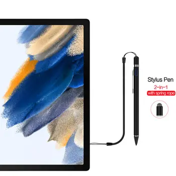 Active Stylus Pen Pentru Samsung Galaxy Tab A8 10.5 SM X200 X205 A7 10.4 T500 Tableta Creion Touch Pen stylus cu arc Coarda caz