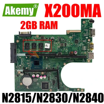 X200MA Laptop Placa de baza pentru ASUS X200MA F200MA X200M Notebook Placa de baza n2830 procesor N2840 N2930 N2940 N3530 N3540 CPU 2GB 4GB RAM