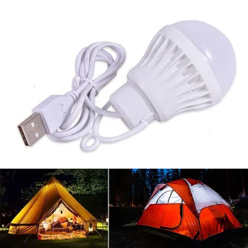 Bec LED Lumini USB Portabil Putere Felinar Lampa de culoare Alb Strălucitor Camping Lumina de Interior, în aer liber, Lectură, Studiu Dormitor Carte Lumini
