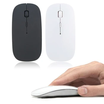 Bomboane de Culoare Ultra-subțire de Gaming Wireless Mouse de Calculator 2.4 G Receptor USB Mouse Optic Pentru Laptop PC