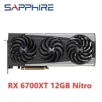 Sapphire RX 6700XT Puls RX6700XT Nitro 12GB GPU placa Video AMD Radeon RX6700 XTGraphics Carduri PC Desktop Calculator de Birou Joc