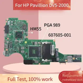 607605-001 607605-601 Laptop placa de baza Pentru HP Pavilion DV5-2000 Notebook Placa de baza HM55