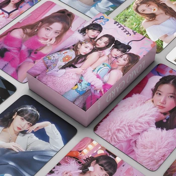 55PCS/Set Kpop LE SSERAFIM Nou Album NEÎNFRICAT ANTIFRAGILE Carduri Foto HD Tipărite Photocards Lomo Card Pentru Fanii de Colectare 