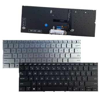 NE Iluminata tastatura Laptop pentru ASUS Zenbook 14 UX433 UX433F UX433FA UX433FN UX433FL UX434 U4300F engleză