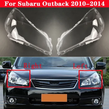 Pentru Subaru Outback 2010-2014 Auto Frontal Capac pentru Faruri Auto Far Abajur Lampcover Cap Lampa Capace Lentile de sticlă Coajă