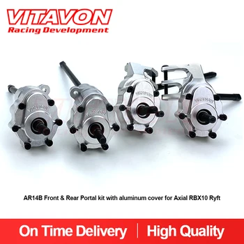 VITAVON AR14B Față & Spate Portal kit cu acoperire din aluminiu pentru Axiale RBX10 Ryft