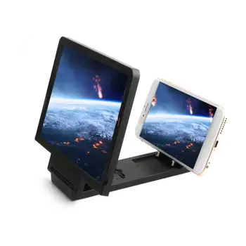 3D Ecran de Telefon Mobil Lupa de Amplificare Stea Film Pliabil Portabil Desktop Suportul de Sticlă Suport Smartphone-uri