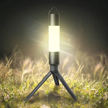Tip C Baterii de Iluminat în aer liber Camping Lumina Portabil cu lanterna Lanterna LED-uri Lumina de Lucru, Echipament de Camping 2600mAh Power Bank