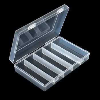 Dreptunghiular din Plastic transparent Cutie de Depozitare de Colectare Caz Protector pentru 100buc 27mm/30mm Monedă Capsule Deținătorul sau 5pcs 27mm Monede Tub