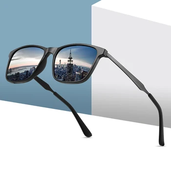 Barbati ochelari de Soare pentru Femei Brand de Moda Ochelari de Soare Aliaj Polarizat Lentile UV400 în aer liber Conducere Epocă de Noapte Viziune Ochelari de V6904