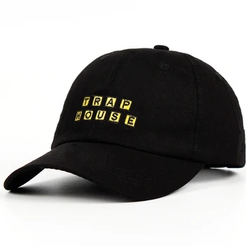 2020 Nouă CAPCANĂ CASA Broderie de Bumbac Șapcă de Baseball Moda Reglabil Unisex Șapcă de Baseball Cacaul Tata Pălării Fata Snapback
