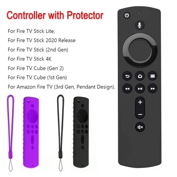 Pentru Foc TV Stick 4K Înlocuire Control de la Distanță cu Infraroșu Control de la Distanță cu Bluetooth-compatibil TV IR Controller