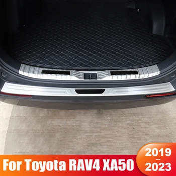 Pentru Toyota RAV4 2019 2020 2021 2022 2023 RAV 4 XA50 Hibrid Capacul Portbagajului Hayon Garda Bara Spate Scuff Plăcii de Prag a Accessaries