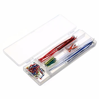 140 buc forma de U, Forma Solderless Breadboard Cablu Wire Kit Pentru Arduino Shield Pentru Raspberry Pi Pâine bord Diy Set Electronic