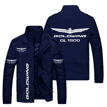 Honda Gold Wing Imprimate Sacou Bărbați Îmbrăcăminte Impermeabilă Canadiană 2021 Toamna Iarna Sport în aer liber, Biciclete Motocicleta Jacheta