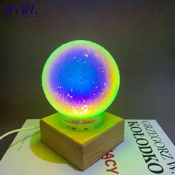 USB Curcubeu Atmosferă de Lumină Colorate Circular Led Masă Lampă Nouă Apusul soarelui Lampa de Proiecție Interioară Arta Atmosferă de Iluminat cele mai Noi