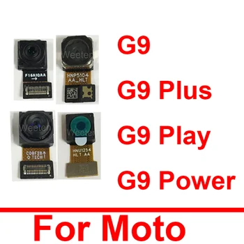 Din Spate, Din Față Se Confruntă Camera Principală Pentru Motorola Moto G9 G9 Plus G9 Juca G9 Putere Mică Spate Aparat De Fotografiat Module Reapir Piese