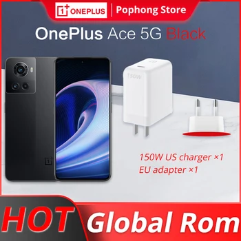 Global Rom OnePlus Ace 5G MobilePhone 6.7 inch AMOLED 120Hz Dimensity 8100 Octa Core Android 12 150W Încărcare Bliț NFC