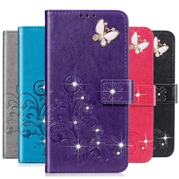 Fluture din Piele Flip Cover pentru Doogee X95 Pro N20 N30 X96 Relief Telefon de Portofel Cartea de Caz