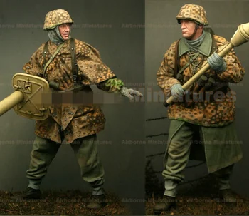 1/35 Rășină Figura Model kituri scenă de Război 2 cifre Unassambled Nevopsite 031