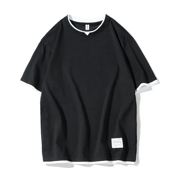 Oamenii 2021 Vara Noi Hot 100% Bumbac Japonez, Moda Streetwear Tricouri Topuri Tricouri Barbati Casual Literele O-Gât Moale Pierde T-Shirt