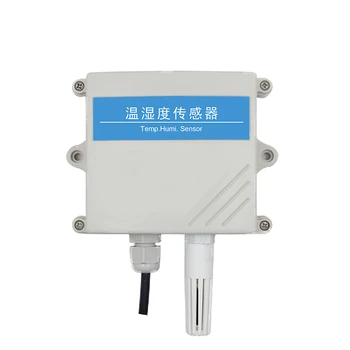Senzor de temperatură și umiditate transmițător RS485 agricole rezistent la apa cu efect de seră monitorizarea de control extern din PVC sonda