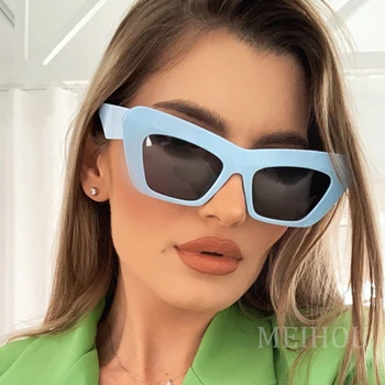 Femei ochelari de Soare Ochi de Pisica Nou Brand de Moda Designer de Roșu Mare Cadru ochelari de Soare Femei Vintage Ochelari de Nuante oculos de sol UV400