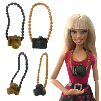 NK 3 Buc/Set Noi de Moda Papusa Accesorii Aparat din Plastic Pentru Papusa Barbie DIY Camera Pentru BJD Pentru Papusa Monster high Papusa Jucării