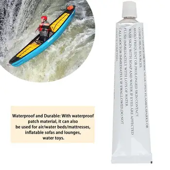 30ml Barca Gonflabila Kit de Reparare Material PVC Adeziv Patch-uri Pentru Saltea Saltea de Aer Inel de Înot Jucărie Ușor de A Utiliza Tub de Lipici