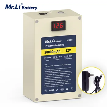 12V 20A Litiu-Ion Portabil Baterie Reîncărcabilă de 12V 20AU Cu Interfata USB Pentru Exterior de Alimentare Aromoterapie Mașină