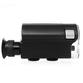 Fierbinte vinde Mini Microscop portabil de Buzunar 140X~240X Portabile Lampă cu LED-uri de Lumină Lupă Zoom Lupa Lupa lupa