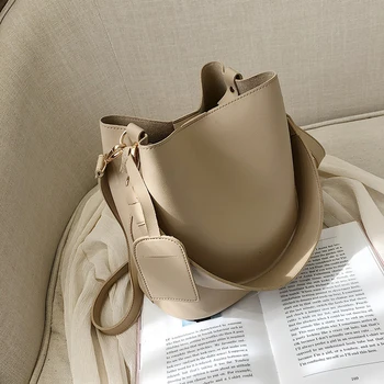 casual, curea largă găleată sac de designer pentru femei de saci de umăr de lux pu crossbody sac mare capacitate sac de mesager pur și simplu geanta 2022
