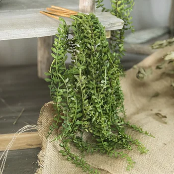 Artificial suculente agățat de perete plante perle cărnoase viță de vie, ramuri verzi de acasă decorare din plastic ghirlanda decor nunta rattan