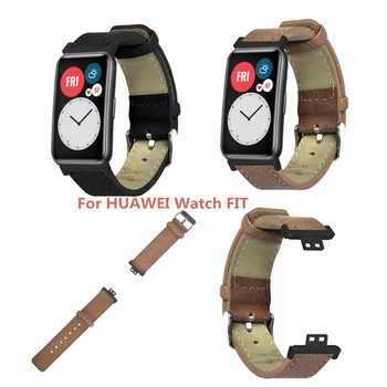 B03F pentru Huawei Watch a se Potrivi Durabil Poarte Rezista Sweatproof Ceas Brățară din Piele Reglabil Înlocuire Smartwatch Benzi Curea