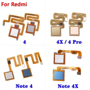 Original Pentru Xiaomi Redmi Note 4 4x Pro Prim Plus Globală Acasă Buton Înapoi Touch ID Scanner de Amprente Senzor Flex Cablu Panglică
