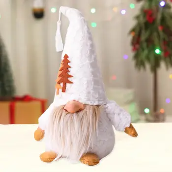 Pânză de Creație fără Chip Rudolph Papusa orientate spre Detaliu Gnome Crăciun Doll Nas Mare pentru Crăciun